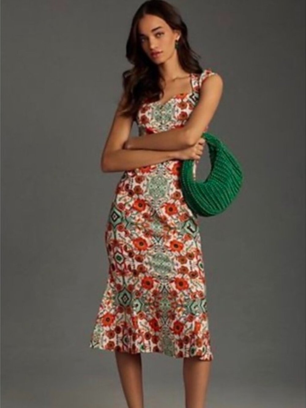 NWT Anthropologie Cecily Fit & Flare Sweetheart Dress by Maeve Size S